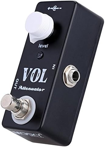 Mosky Mini VOL Attenuator Pedal Electric Guitar Effect Pedal with True Bypass