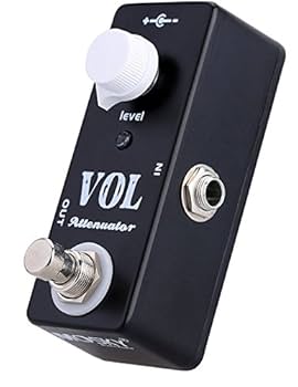 Amazon.com: Mosky Mini VOL Attenuator Pedal Electric Guitar