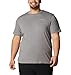 Columbia Mens Thistletown Hills Short Sleeve T-Shirt, City Grey Heather, Large