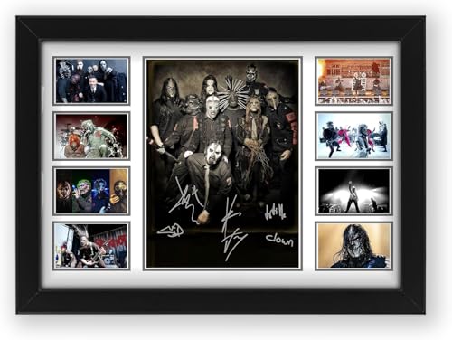 AllStarMedia Tribute Too Slipknot Signed Poster Print - Limited Edition Autograph Fan Gift Collectible Memorabilia Merchandise (Unframed A4 (30x21cm))