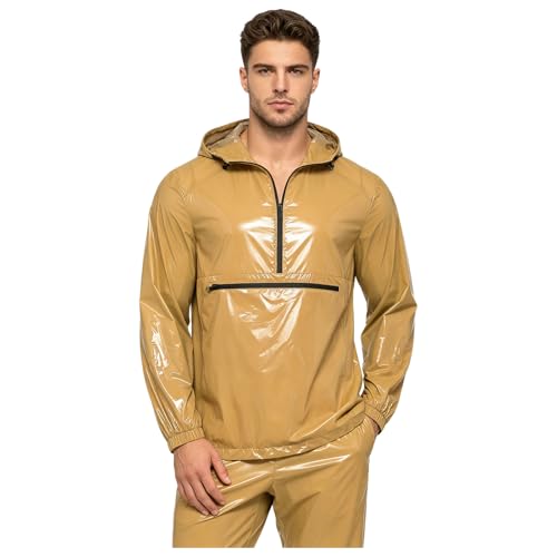 Manteau sweat homme veste jogging thermique pour sport et pêche