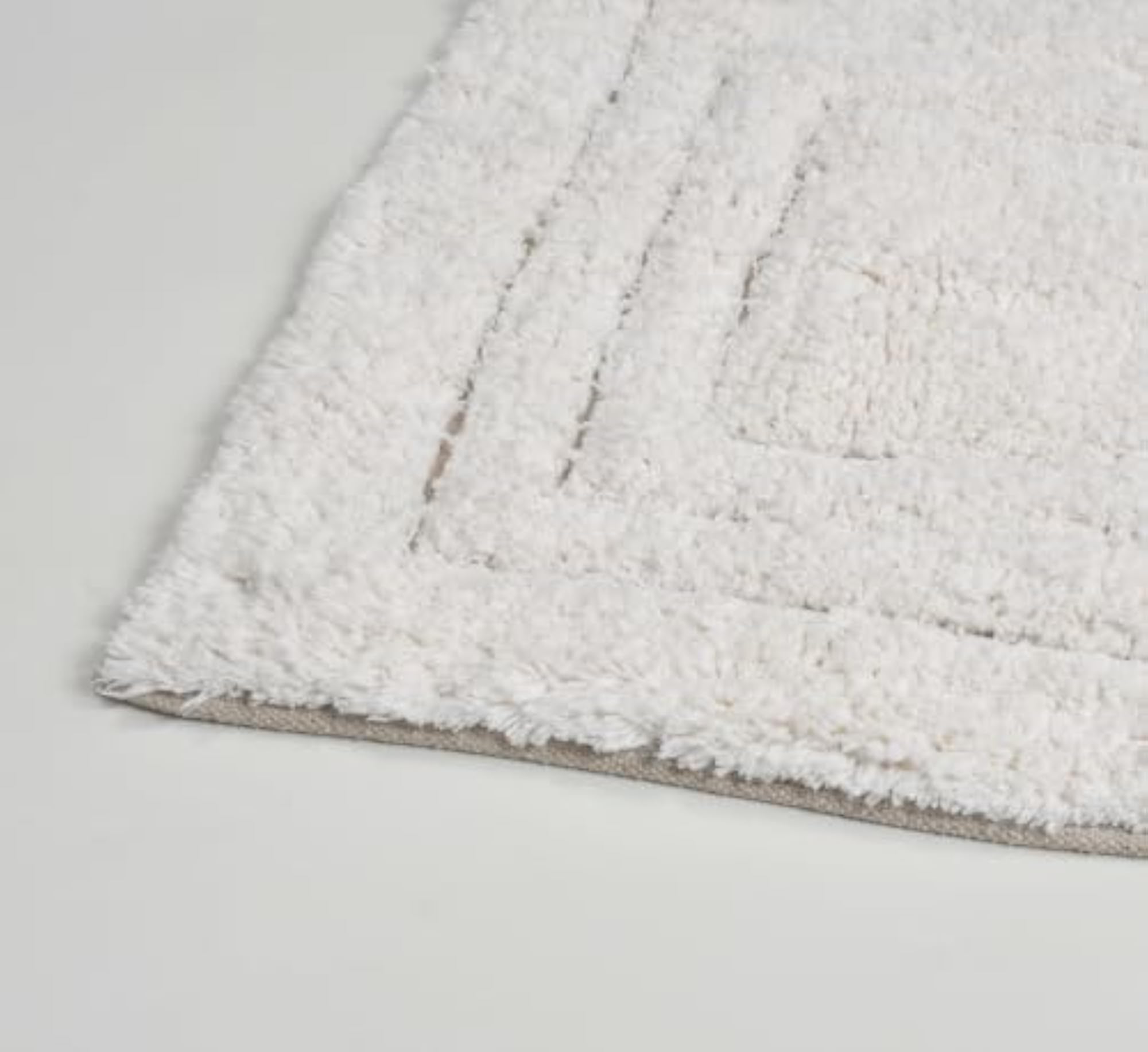Cotton Bath Mat 50×80 cm Rectangle Bathroom Floor Mat