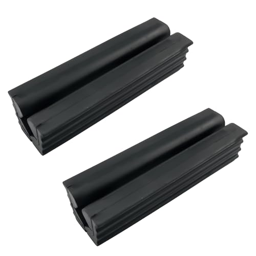 ZZHXSM 2PCS Rubber Golf Club Clamp Golf Grip Vise Clamp Tool Suitable for Wedges Irons Putters Anti Slip Clamp Club Grip Removal and Installation Protective Clamp Replacement Tool Black