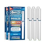 Soft-Tip Smokeless Vapor-Less Inhaler | 100% Natural, Nicotine-Free Inhaler for Oral Support Habit Replacement When You Want to Quit Smoking (6 Pack, Menthol)