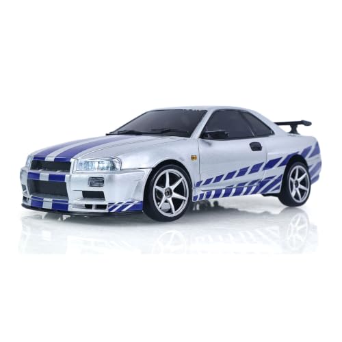 Image of US in Stock, 1 /18 4X2 LDRC RC Racing Car RWD Remote Control Drift Vehicles Gyroscope LD1899 Light System Motor Servo ESC for Hobby(Silver)