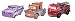 Disney Pixar Cars Mini Racers Vehicles, 3 Pack - Mater, Ramone, Red Exclusive