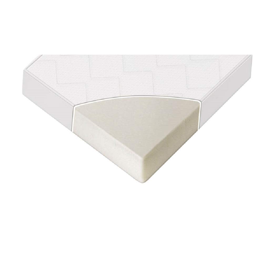 Lorelli Babybett Matratze Sweet Dream 110 x 62 x 10 cm Schonbezug waschbar weiss