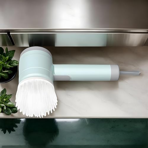 Brosse électrique rotative contre les joints noirs de salle de bain - 3