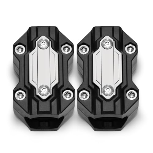 Sturzbügel Motorrad Sturzbügel Passend für Yamaha Tracer 900 GT, Tracer 700 GT, Tracer 900 GT, Motorrad-Crash-Proof, schwarzes Verkleidungsblock-Schutzzubehör.(Two titanium)