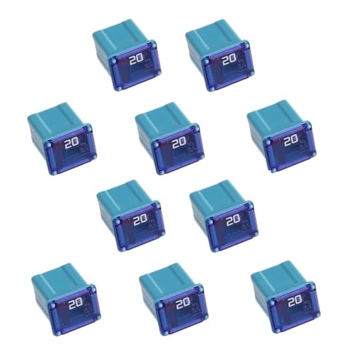 Fusible profil bas 20A boîte de 10 pièces pour circuit électrique auto
