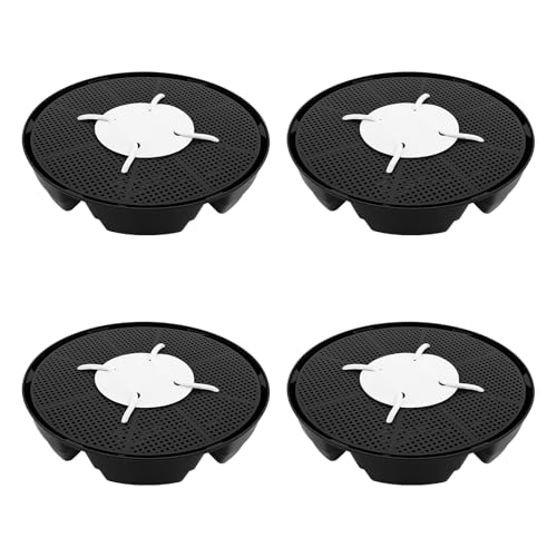 KTZCTPCA Self Watering Plant Saucer, 2.8L Large Capacity Extra-Deep Plant Trays, Flowerpot Saucers Water Catcher, Auto Watering Stand, Plant Water Catcher Drip Tray for Flower Pot