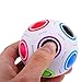 Giocattoli sensoriali Fidget, Spremere Giocattoli Pop Rainbow Magic sfera di plastica cubo Twist per i bambini del giocattolo educativo adolescenti adulti mitigatore di sforzo, Malloom