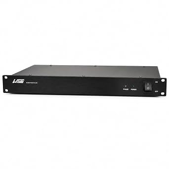 WAudio 1U Rackmount Power Conditioner AC Noise Filter Surge Protector