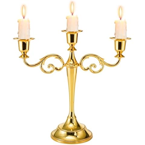 YOUEON 10In Metal Candle Holder Cover