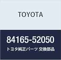 トヨタ純正リアフォグランプスイッチ84165-52050 84165)SWITCH， RR FOG LAMP トヨタ トヨタ純正品番先頭84