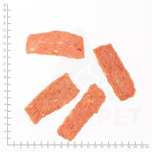 Wildes Land - Kaninchenfleisch in Streifen- Kausnack für Hunde Gewicht 200 g