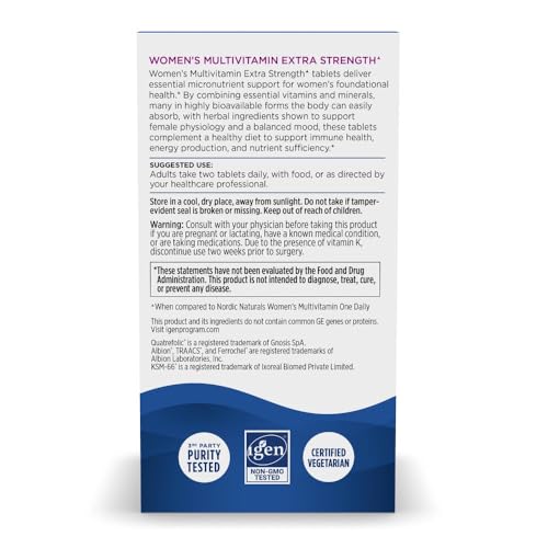 Nordic Naturals Women's Multivitamin - Extra Strength - 60 Tablets - image 6
