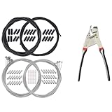 Configuration complète incluse : livré avec une pince à fil de traction et 6 câbles de frein et de changement de vitesse pour une installation immédiate sur différents modèles de vélo