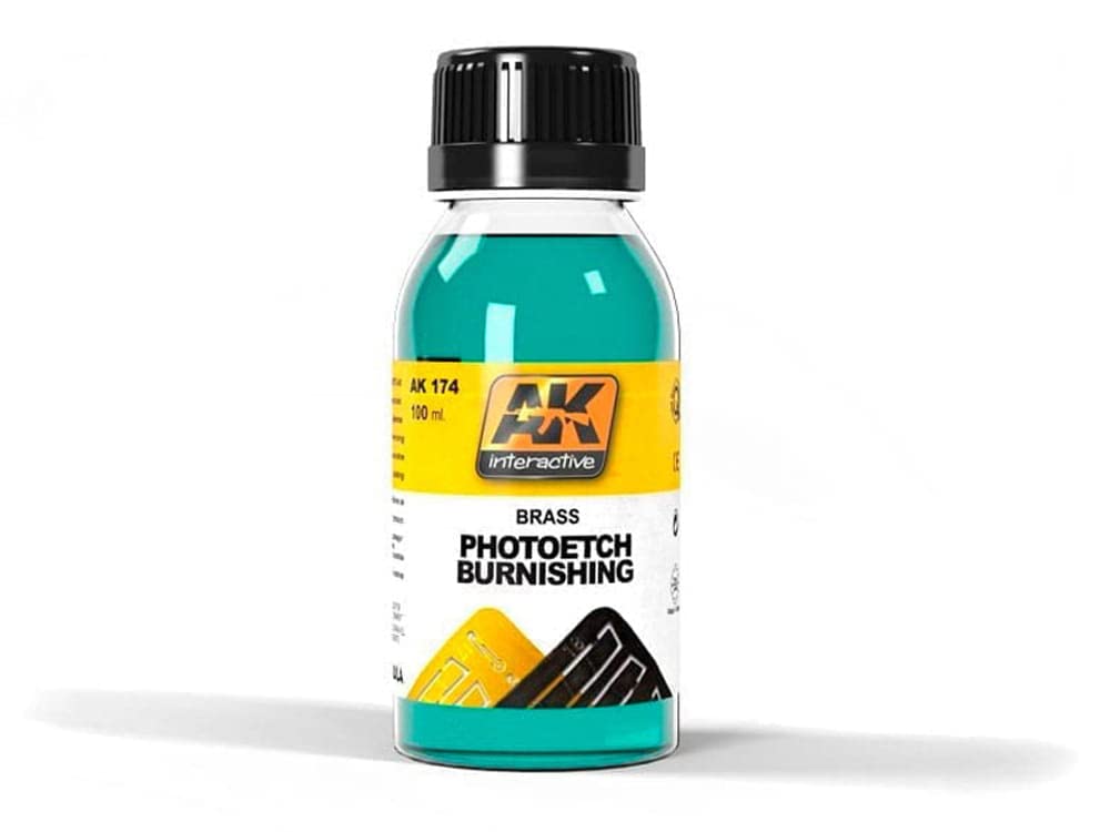 AK AK174 Brush PHOTOETCHE BURNISHING (100ml)