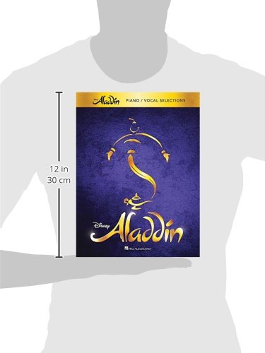 Aladdin - Broadway Musical Piano Vocal Guitar Songbook | Disney Sheet Music Collection for Singers and Pianists | Music Book for Stage Performers | Vocal Selections Songbook - Image 3
