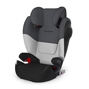 Cybex Silver 517001371 Solution M-Fix SL, Autostoel Groep 2/3 (15-36 kg), Met ISOFIX, Grijs, 37 x 54 x 60 cm, Grijs…