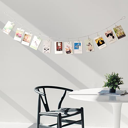 Tfu Wall Hanging Photo Display, Diy Picture Photo Frame String With 12 Clips For Hanging Photos Notes And Artworks … #TOP3