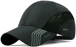 Croogo Chapéu de sol de secagem rápida FPS 50+ boné de beisebol verão proteção UV boné esportivo masculino feminino