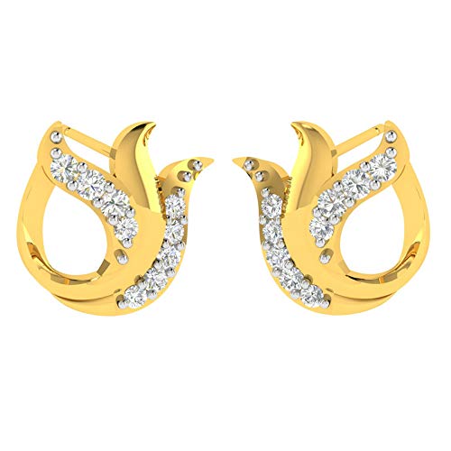 Real Gold Arvika Earring AVE380YB