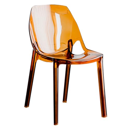 Chaise en acrylique pour cuisine moderne salle d'attente et réception contemporaine
