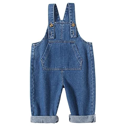 Boodtag Kids Unisex Denim Dungarees Cover