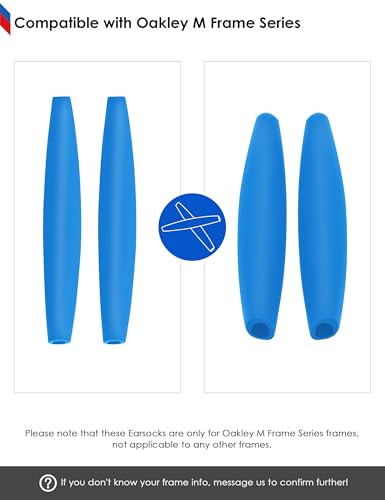 Image of BLAZERBUCK Replacement Earsocks for Oakley M Frame Series Sunglasses