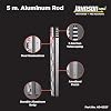 Johnson Level & Tool 40-6327 Metric Aluminum Grade Rod, 5m, 1 Grade Rod