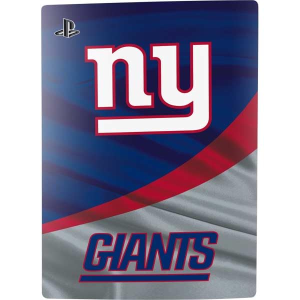 Skinit Decal Gaming Skin Compatible with PS5 Bundle - Officially Licensed NFL New York Giants Design