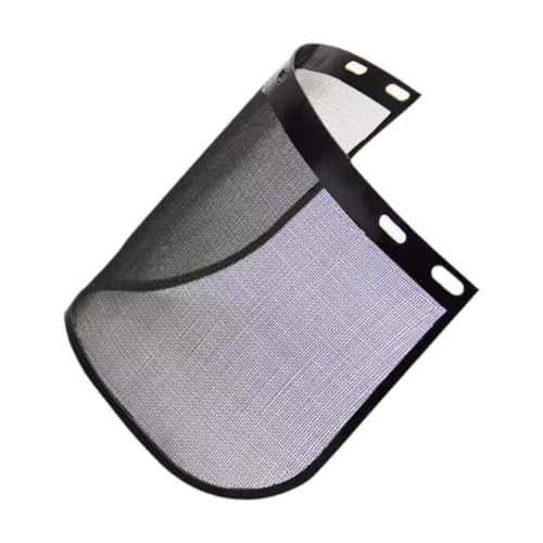 Milageto Remplacement du Bouclier Facial, Bouclier de Face Complet, Visière de Faceshiers en Mailles, Pièces de Rechange, Maillage en Cuivre Casque pour...