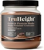 TruHeight Growth Protein Shake (Chocolate Milk Flavor, Whey) Tall Nutrition for Natural Growth & Development - Protein Powder for Kids & Teens, Weight Gain Drinks - Picky Eater Vitamin, Taller Ages 4+