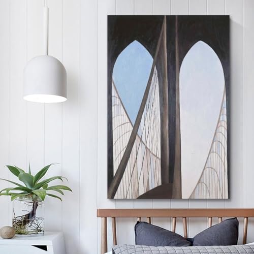 Toile Georgia O'Keeffe Brooklyn moderne pour decoration de bureau - 5