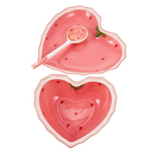 Vaisselle cuisine céramique rose chic finis les plats rayés - 2