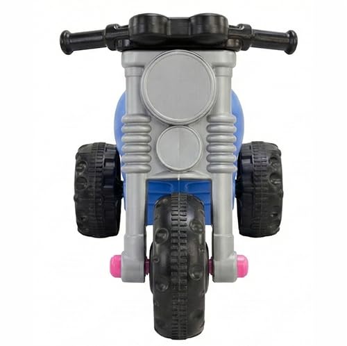 Image of Little Fingers No-Pedal Ride-on Tricycle for Kids - Push Scooter Bike for Toddlers Age 1 to 3 Years - Lightweight Plastic Balance Bike for Indoor Outdoor Riding with Wide Wheels & Easy Grip Handle