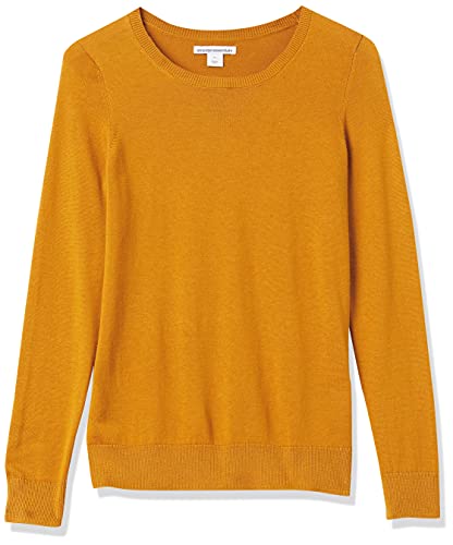 Image of Amazon Essentials Women's Long-Sleeve Lightweight Crewneck Sweater, Flattering (Available in Plus Size)