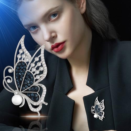 Image of Animal Brooch for Women Girls Rhinestone Animal Brooch Lapel Pin Jewelry Gift for Mom Wife