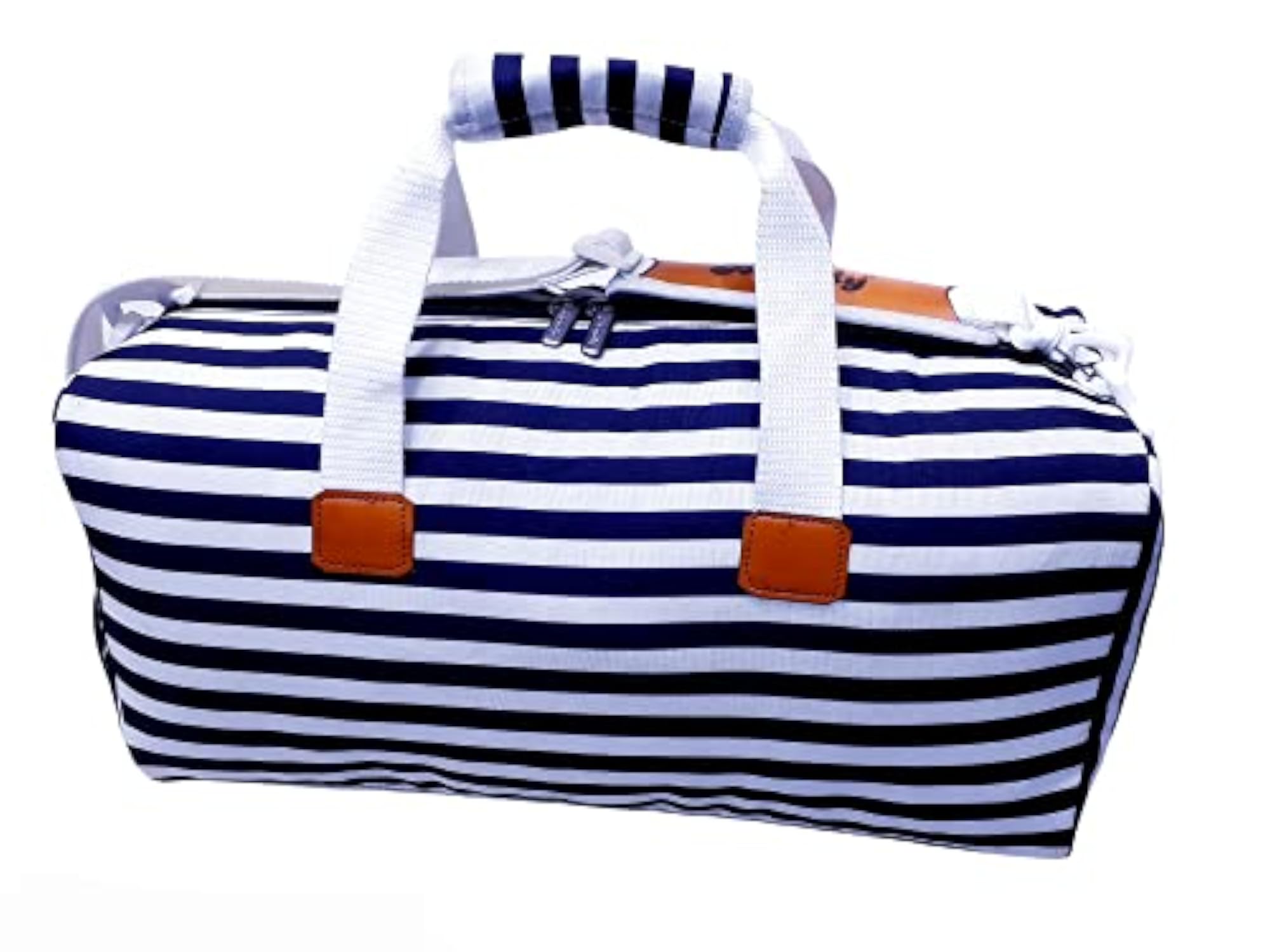 Stripe-SQR Stylish Travel Bag, Versatile Use
