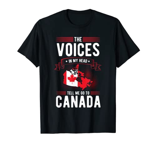 Divertido canadá camisa regalo para canadienses Camiseta
