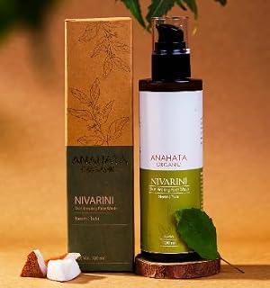 Anahata Nivarini Neem & Tulsi Face Wash for Oily & Acne-Prone Skin 100ml | Anti-Acne Herbal Face Wash for Pimples, Blackheads & Acne Scars | Salicylic Acid & Niacinamide Cleanser
