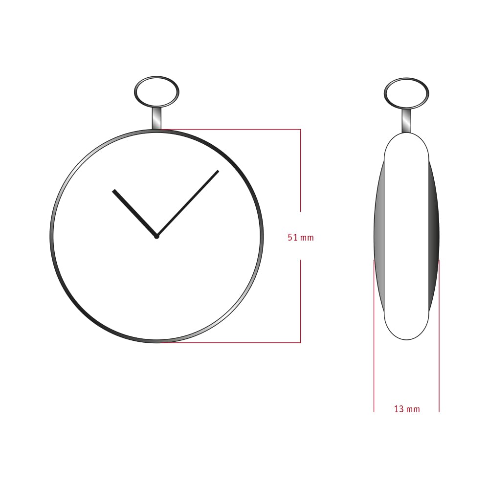 Dugena Herren-Taschenuhr 4460978-1, Savonette, Handaufzug, skelettiert, Schwarz, Edelstahlgehäuse, mit Mineralglas und Indexe, 51 mm