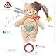 Fehn Spieluhr Baby Einschlafhilfe Bär - Kuscheltier mit sanfter Einschlafhilfe Melodie Brahms Wiegenlied - Babyspielzeug für Unterwegs und Zuhause - Musikspielzeug für Babys und Kleinkinder