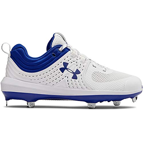 Under Armour Women's UA Glyde ST Softball Cleats 5.5 White3