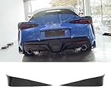 MUNALP A Pair Rear Spoiler for Toyota Supra A90 A91 GR 2020-2024 Trunk Duck Spoiler (Carbon Fiber Painted)