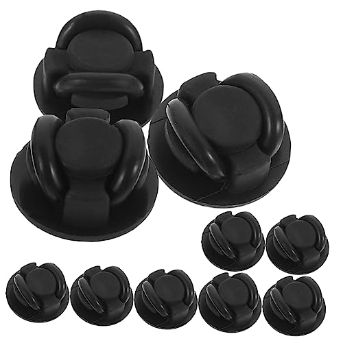 OUNONA 10Pcs Mask Glasses Buckles Portable DIY Mask Buttons Comfortable Accessories for Secure Eyewear for Home Go Use Prevents Detachment and Provides Convenience