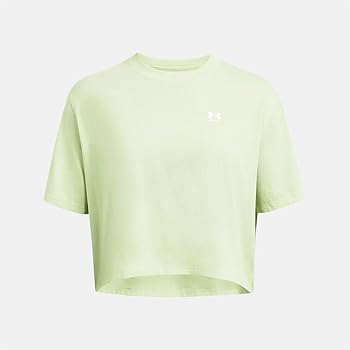 【ほぼ未使用】アンリアン cropped shirt Amazon.com: Under Armour Womens Boxy Crop Logo Short Sleeve