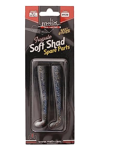 Molix Jugulo Soft Shad 2,75'' 2 pcs Spare Tail